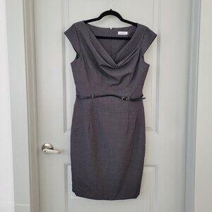 Calvin Klein Gray Dress